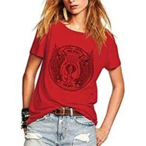 ROMASTORY "Pure Metal" Graphic Tee + Necklaces